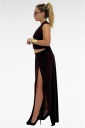 completo con top intrecciato e gonna con spacco start